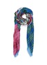 Main View - Click To Enlarge - FRANCO FERRARI - Mix check plaid scarf