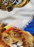 Detail View - Click To Enlarge - FRANCO FERRARI - Animal collage print scarf