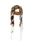 Main View - Click To Enlarge - FRANCO FERRARI - Animal collage print scarf