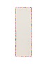Detail View - Click To Enlarge - FRANCO FERRARI - Colourblock frayed edge silk twill scarf