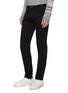 Front View - Click To Enlarge - EIDOS - Contrast coin pocket slim fit jeans