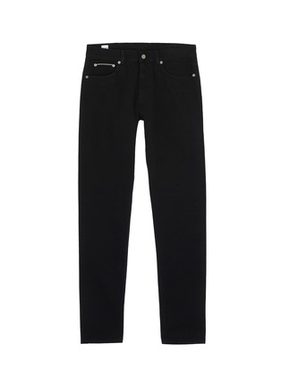 Main View - Click To Enlarge - EIDOS - Contrast coin pocket slim fit jeans