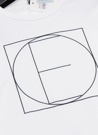  - EIDOS - Geometric logo print sweatshirt