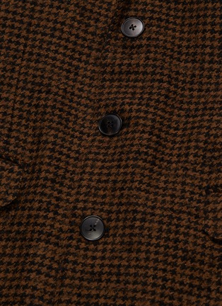  - EIDOS - Wool blend houndstooth coat