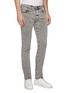 Front View - Click To Enlarge - EIDOS - Washed slim fit jeans