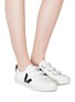 Figure View - Click To Enlarge - VEJA - 3-Lock' leather sneakers