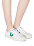 Figure View - Click To Enlarge - VEJA - 'Wata' organic canvas sneakers