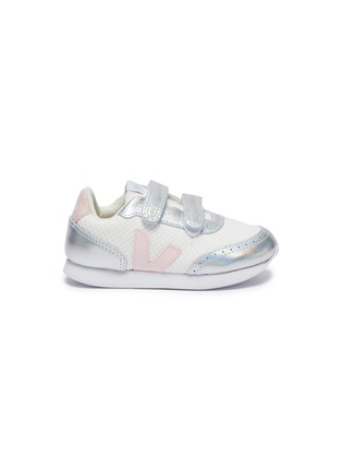 Main View - Click To Enlarge - VEJA - 'Arcade' patchwork toddler sneakers