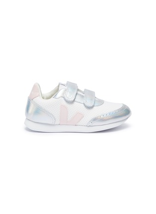 Main View - Click To Enlarge - VEJA - 'Arcade' patchwork kids sneakers