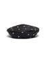 Figure View - Click To Enlarge - MAISON MICHEL - 'New Billy' polka dot embroidered silk beret