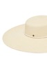 Detail View - Click To Enlarge - MAISON MICHEL - 'Little Bianca' shoelace cord straw capeline hat