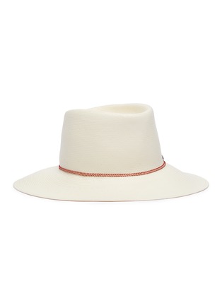 Figure View - Click To Enlarge - MAISON MICHEL - 'Charles' packable straw fedora hat
