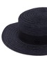 Detail View - Click To Enlarge - MAISON MICHEL - 'Kiki' straw canotier hat