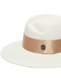 Detail View - Click To Enlarge - MAISON MICHEL - 'Virginie' swirl straw fedora hat