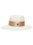 Main View - Click To Enlarge - MAISON MICHEL - 'Virginie' swirl straw fedora hat