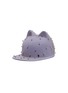 Main View - Click To Enlarge - MAISON MICHEL - 'Jamie' faux pearl tulle overlay cat ear furfelt cap