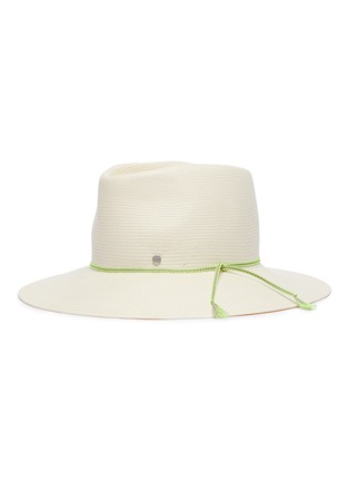 Main View - Click To Enlarge - MAISON MICHEL - 'Charles' packable straw fedora hat