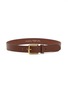 Main View - Click To Enlarge - TOPMAN - Bonded leather belt
