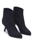 Detail View - Click To Enlarge - ALCHIMIA DI BALLIN - Slanted heel neoprene ankle boots