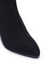 Detail View - Click To Enlarge - ALCHIMIA DI BALLIN - Slanted heel neoprene ankle boots