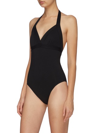 Figure View - Click To Enlarge - ERES - 'Cassis' halterneck one-piece swimsuit