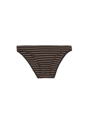 Main View - Click To Enlarge - ERES - 'Hasard' stripe bikini bottoms