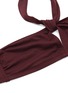  - ERES - 'Five' knot keyhole front halterneck bikini top