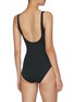 Back View - Click To Enlarge - ERES - 'Asia' pintucked waist one-piece swimsuit