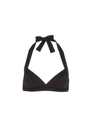 Main View - Click To Enlarge - ERES - 'Vedette' halterneck triangle bikini top