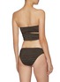 Back View - Click To Enlarge - ERES - 'Diamond' knot stripe bandeau top