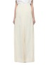 Main View - Click To Enlarge - ZAID AFFAS - Pleated front split side maxi skirt