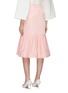 Back View - Click To Enlarge - MING MA - Puff pleated peplum skirt