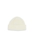 Figure View - Click To Enlarge - ACNE STUDIOS - Face patch wool blend rib knit beanie