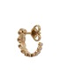Detail View - Click To Enlarge - SOPHIE BILLE BRAHE - 'Petite Boucle Ensemble' diamond 18k yellow gold single earring