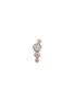 Main View - Click To Enlarge - SOPHIE BILLE BRAHE - 'Flacon Diamant' diamond 18k yellow gold single earring