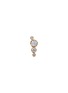 Main View - Click To Enlarge - SOPHIE BILLE BRAHE - 'Flacon Diamant' diamond 18kyellow gold single earring