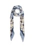 Main View - Click To Enlarge - ANDRÉ FU LIVING - Vintage Modern scarf – Beige/Ottanio