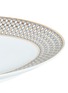 Detail View - Click To Enlarge - ANDRÉ FU LIVING - Vintage Modern large oval serving plate – Beige/Gold