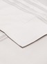 Detail View - Click To Enlarge - ANDRÉ FU LIVING - Artisan king size duvet set – Grey on Beige