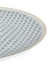 Detail View - Click To Enlarge - ANDRÉ FU LIVING - Vintage Modern large round serving plate – Blue/Gold