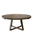 Main View - Click To Enlarge - ANDRÉ FU LIVING - Lazy Susan oak round dining table