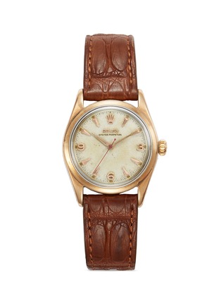 Main View - Click To Enlarge - LANE CRAWFORD VINTAGE COLLECTION - Rolex Oyster Perpetual rose gold 6334 watch