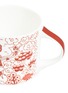Detail View - Click To Enlarge - FAUX - Willow mug – Red