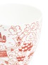 Detail View - Click To Enlarge - FAUX - Willow Chinese tea cup set – Red