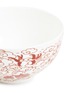 Detail View - Click To Enlarge - FAUX - Willow soup bowl set – Red