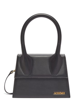 Main View - Click To Enlarge - JACQUEMUS - 'Le grand Chiquito' leather top handle bag