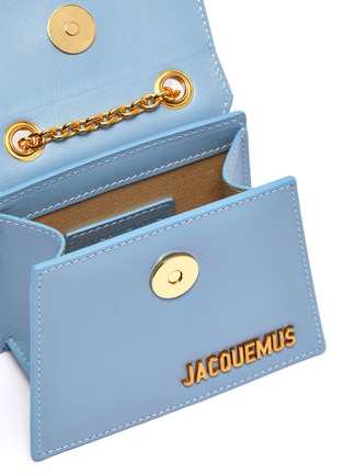 Detail View - Click To Enlarge - JACQUEMUS - 'Le Piccolo' leather crossbody micro bag
