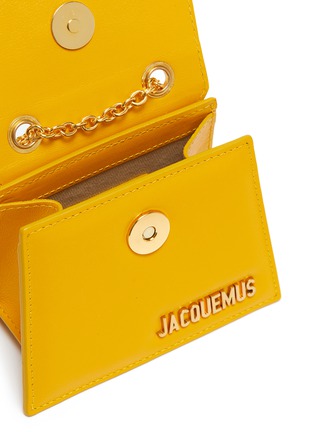 Detail View - Click To Enlarge - JACQUEMUS - 'Le Piccolo' leather crossbody micro bag
