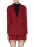 Main View - Click To Enlarge - SELF-PORTRAIT - Lace trim houndstooth blazer