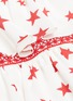 Detail View - Click To Enlarge - SELF-PORTRAIT - Star print bustier panel tiered dress
